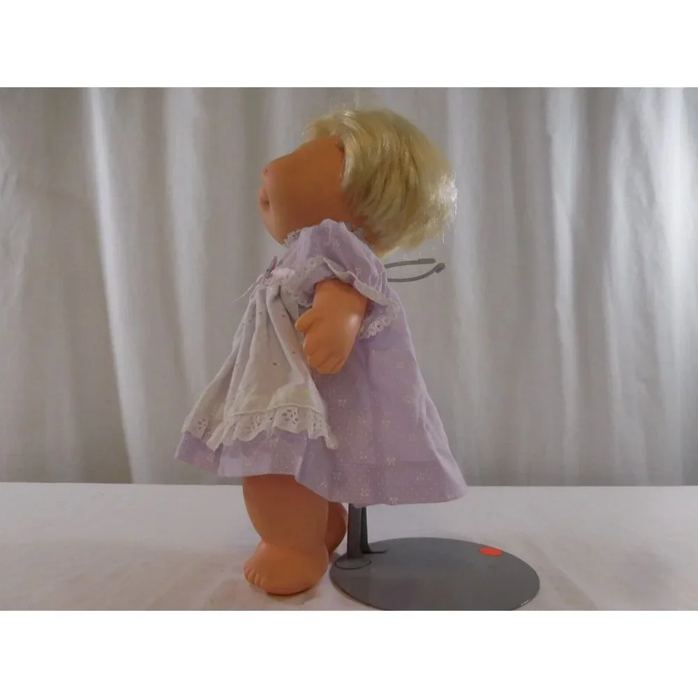 Vintage‎ Cabbage Patch Kids Doll appalachian Hard Body Blond Hair Blue Eyes